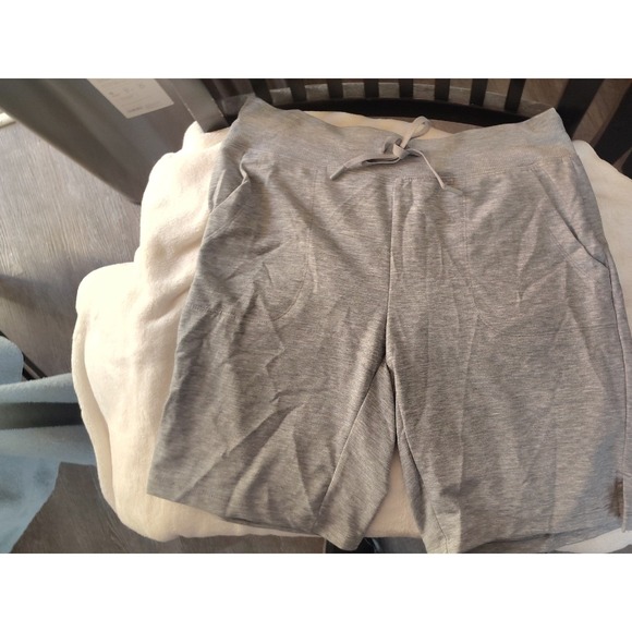 Athletic Works Pants - Athletic Works Light Gray Sweatpants with Drawstring Waist 92